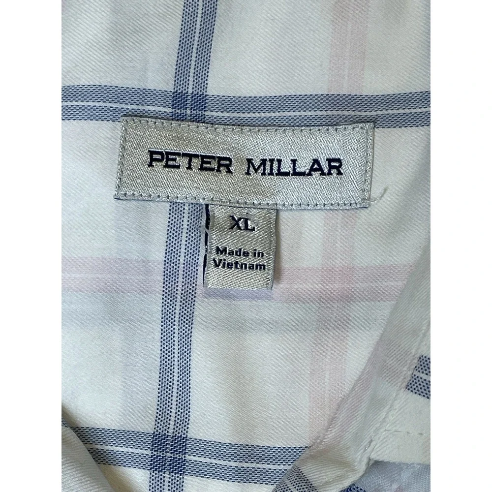 Peter Millar Crown Lite‎ Long Sleeve Button Shirt Men's Size XL MS24W12LTS $160 - Picture 3 of 8